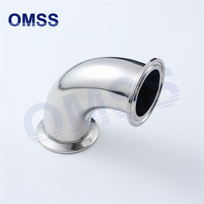 2CMP Sanitario tubo in acciaio inossidabile Fitting 90° Tri Clamp Hose gomito 90°