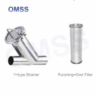 Tri Clamp Sanitary Filter Stainless Steel Y Type Strainer per il trattamento dell'acqua