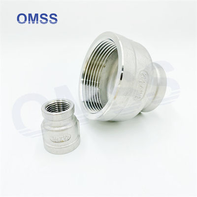 NPT BSP Fittings di tubi avvitati in acciaio inossidabile 304 Femminile 4 &quot;x1&quot; presa riducente