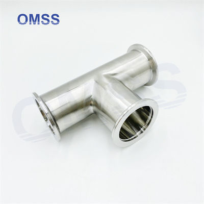KF 25 Fittings per vuoto in acciaio inossidabile KF Tees Fittings per flange a vuoto