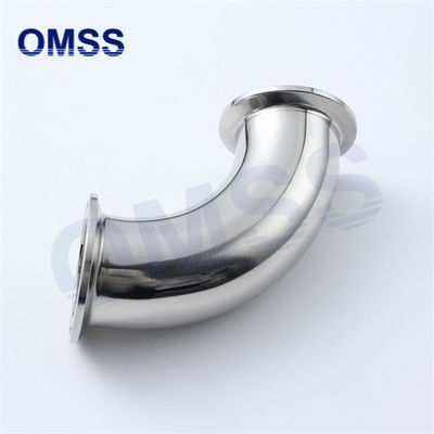 2CMP Sanitario tubo in acciaio inossidabile Fitting 90° Tri Clamp Hose gomito 90°