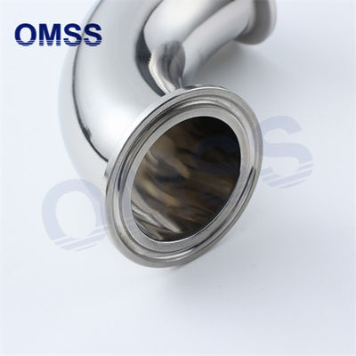 2CMP Sanitario tubo in acciaio inossidabile Fitting 90° Tri Clamp Hose gomito 90°