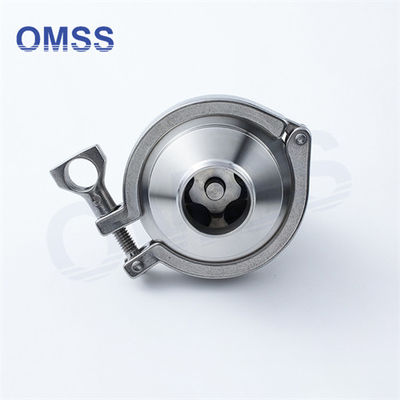 Valvola di controllo senza ritorno a senso unico SS Clamping End Ss304 Acciaio inossidabile Clamping saldato