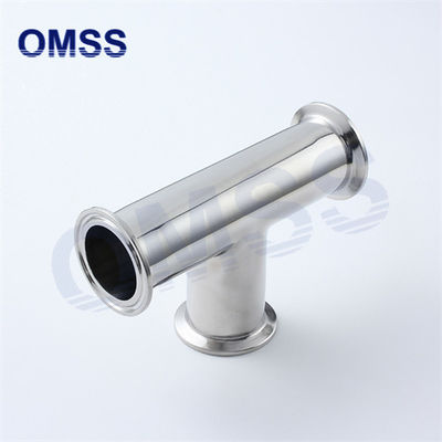 Fittings per tubi sanitari in acciaio inossidabile da 7MP Tri Clamp Equal Tee