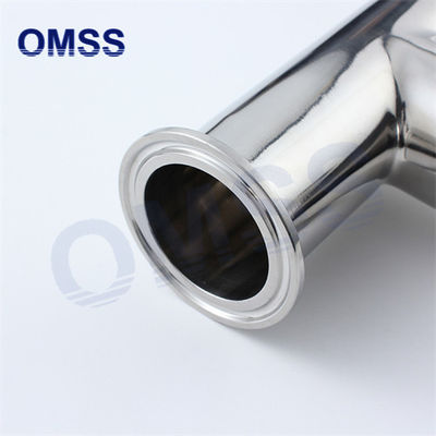 Fittings per tubi sanitari in acciaio inossidabile da 7MP Tri Clamp Equal Tee