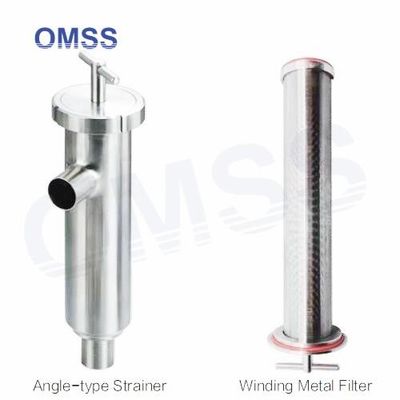Tri Clamp Sanitary Filter Stainless Steel Y Type Strainer per il trattamento dell'acqua