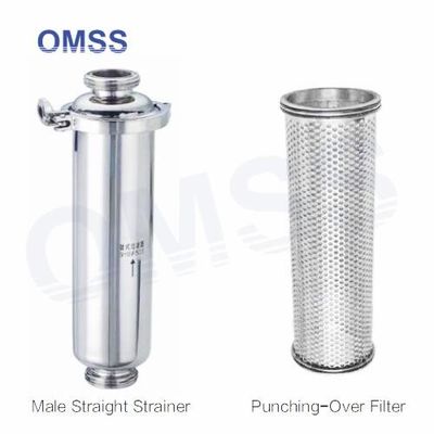 Tri Clamp Sanitary Filter Stainless Steel Y Type Strainer per il trattamento dell'acqua