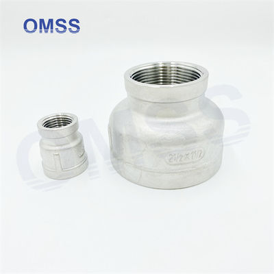 NPT BSP Fittings di tubi avvitati in acciaio inossidabile 304 Femminile 4 &quot;x1&quot; presa riducente