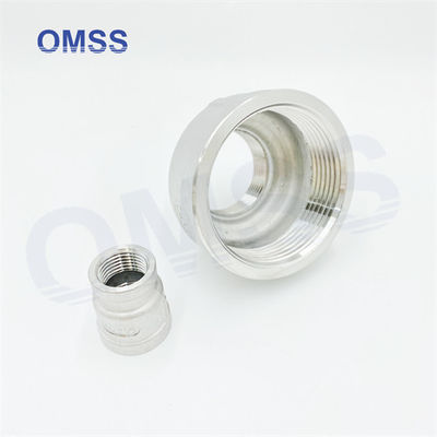 NPT BSP Fittings di tubi avvitati in acciaio inossidabile 304 Femminile 4 &quot;x1&quot; presa riducente