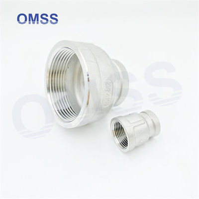 NPT BSP Fittings di tubi avvitati in acciaio inossidabile 304 Femminile 4 &quot;x1&quot; presa riducente