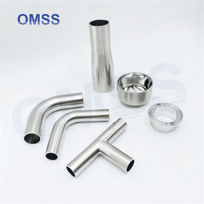 316L Fittings per tubi ultra puliti tubo capillare in acciaio inossidabile