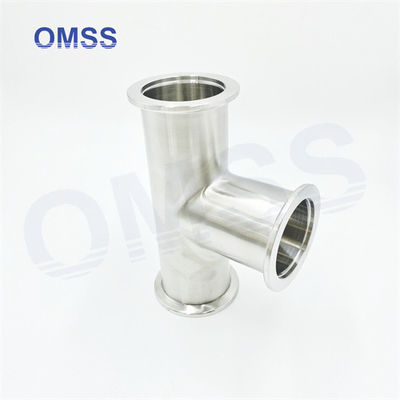 KF 25 Fittings per vuoto in acciaio inossidabile KF Tees Fittings per flange a vuoto
