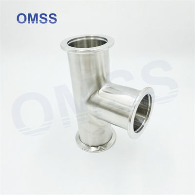KF 25 Fittings per vuoto in acciaio inossidabile KF Tees Fittings per flange a vuoto